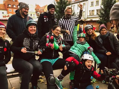 Rolling Rat Pack Skate Out in der Regensburger Altstadt