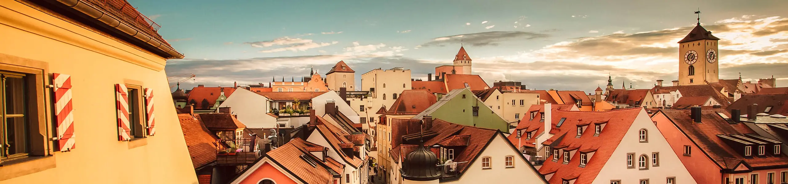 Blick über die Regensburger Altstadt